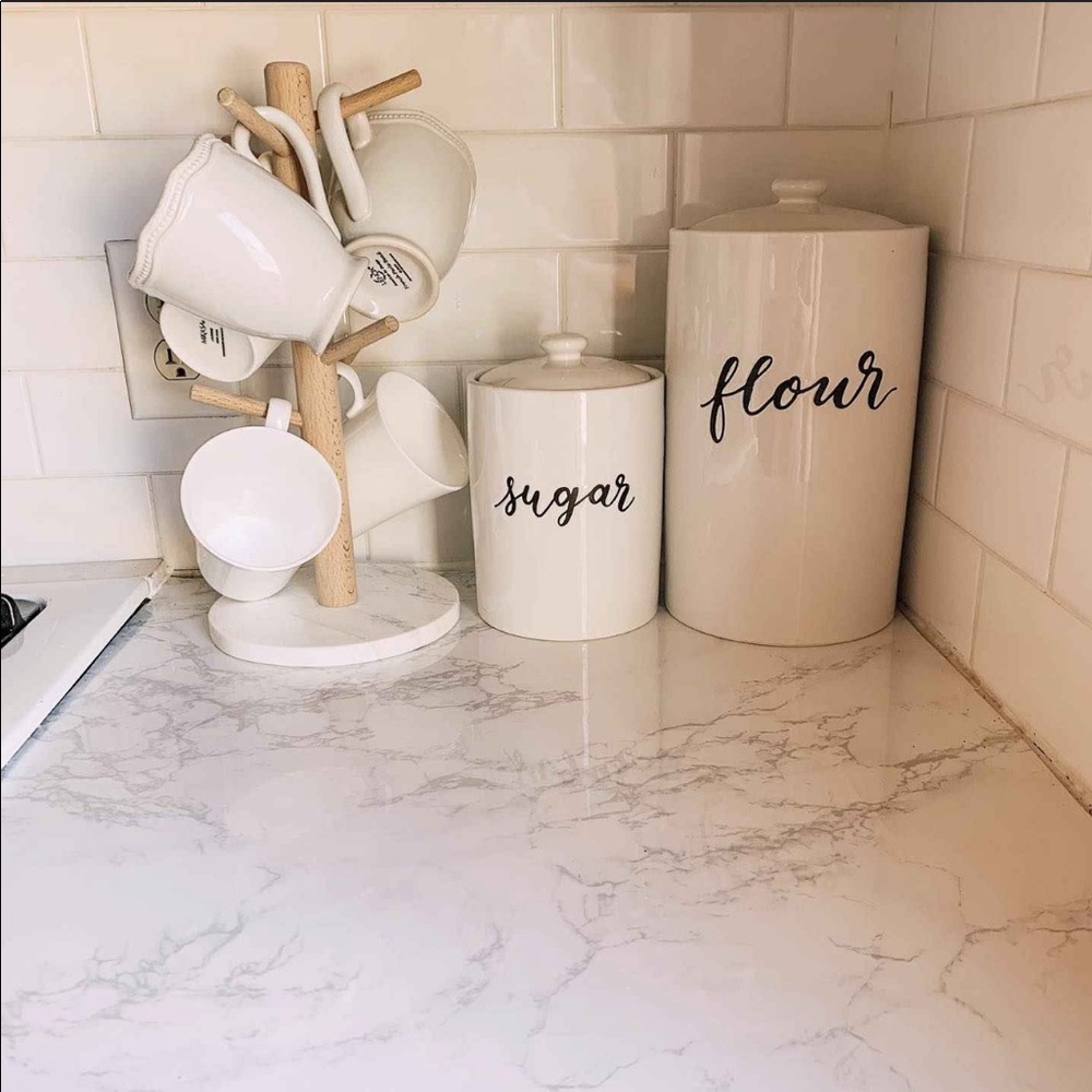 Sugar & Flour Canisters NWOT